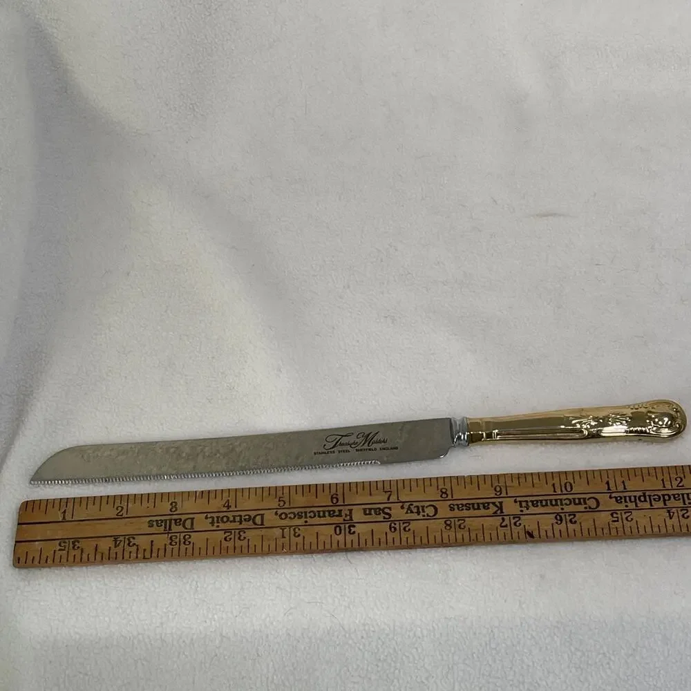 Vintage Sheffield England Treasure Masters Carving Knife